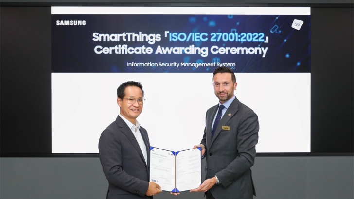 Samsung Electronics Achieves ISO 27001 Accreditation for Its SmartThings Platform – Samsung Global Newsroom