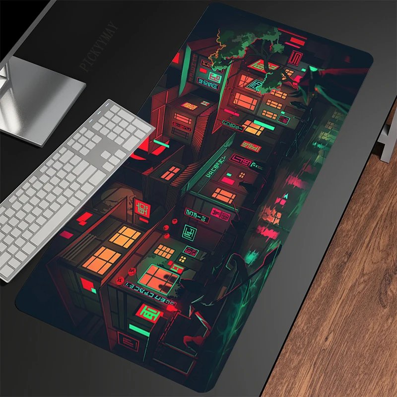 Gaming Mousepads Mousepad Geometric Large Mouse Mat Big Desk Pads Non-Slip Rubber Mouse Pad Big Keyboard Mats