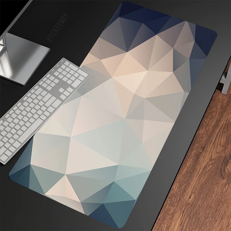 Gaming Mousepads Mousepad Geometric Large Mouse Mat Big Desk Pads Non-Slip Rubber Mouse Pad Big Keyboard Mats