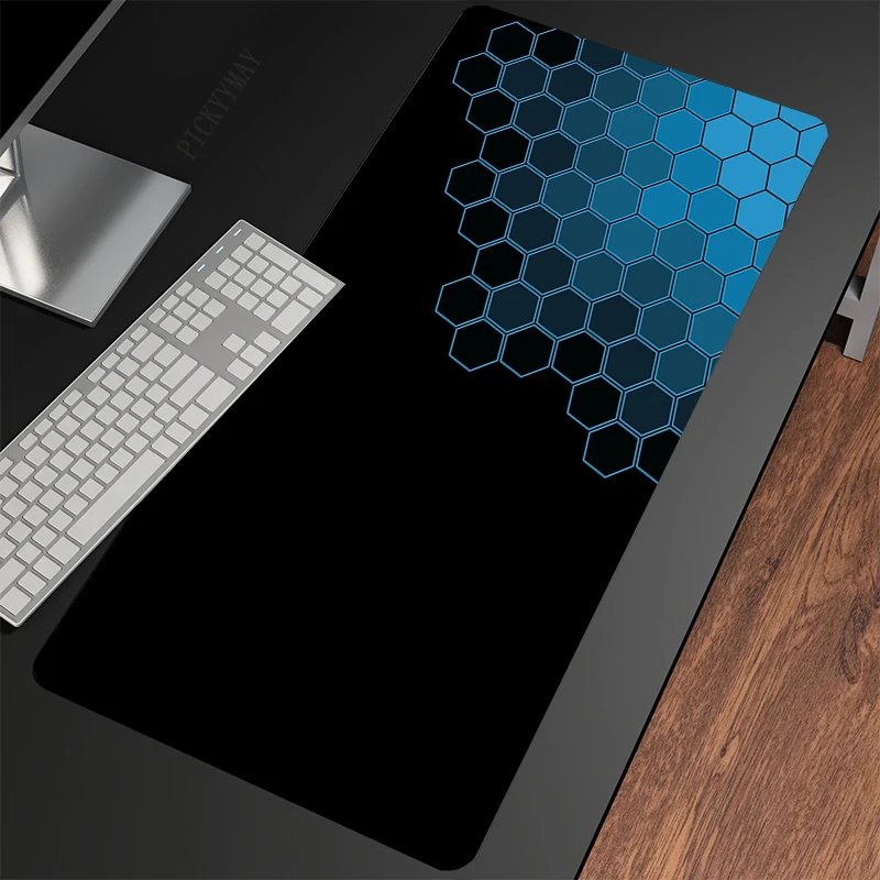 Gaming Mousepads Mousepad Geometric Large Mouse Mat Big Desk Pads Non-Slip Rubber Mouse Pad Big Keyboard Mats