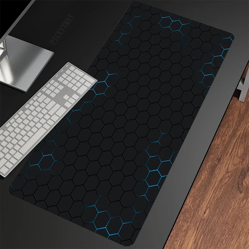 Gaming Mousepads Mousepad Geometric Large Mouse Mat Big Desk Pads Non-Slip Rubber Mouse Pad Big Keyboard Mats