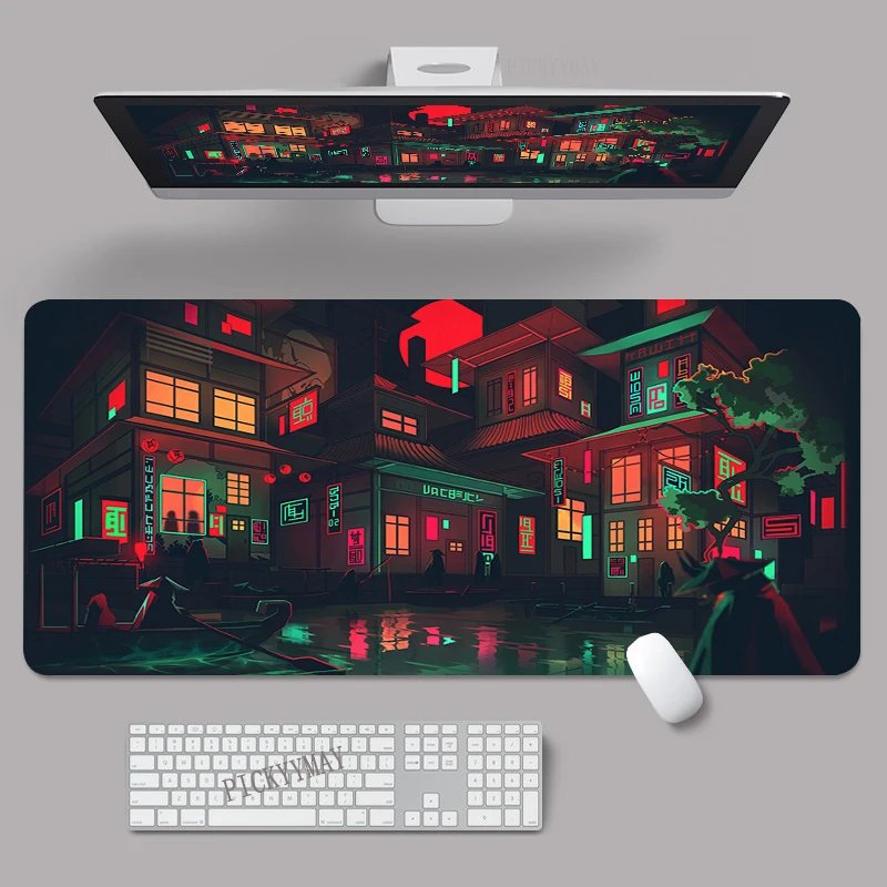 Mouse Pad Chinese Style Large Gamer Mousepad Keyboard Mat XXXL Mouse Mats 90x40cm Rubber Desk Pad Design Desk Rug