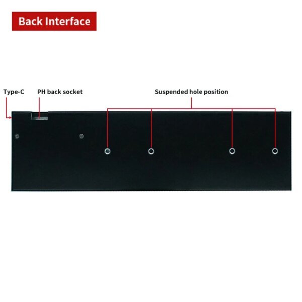 8.8 Inch IPS Type C Secondary Screen USB-C Interface Computer Monitoring CPU GPU RAM Dislpay Smart Screen No Need AIDA64 - Image 4