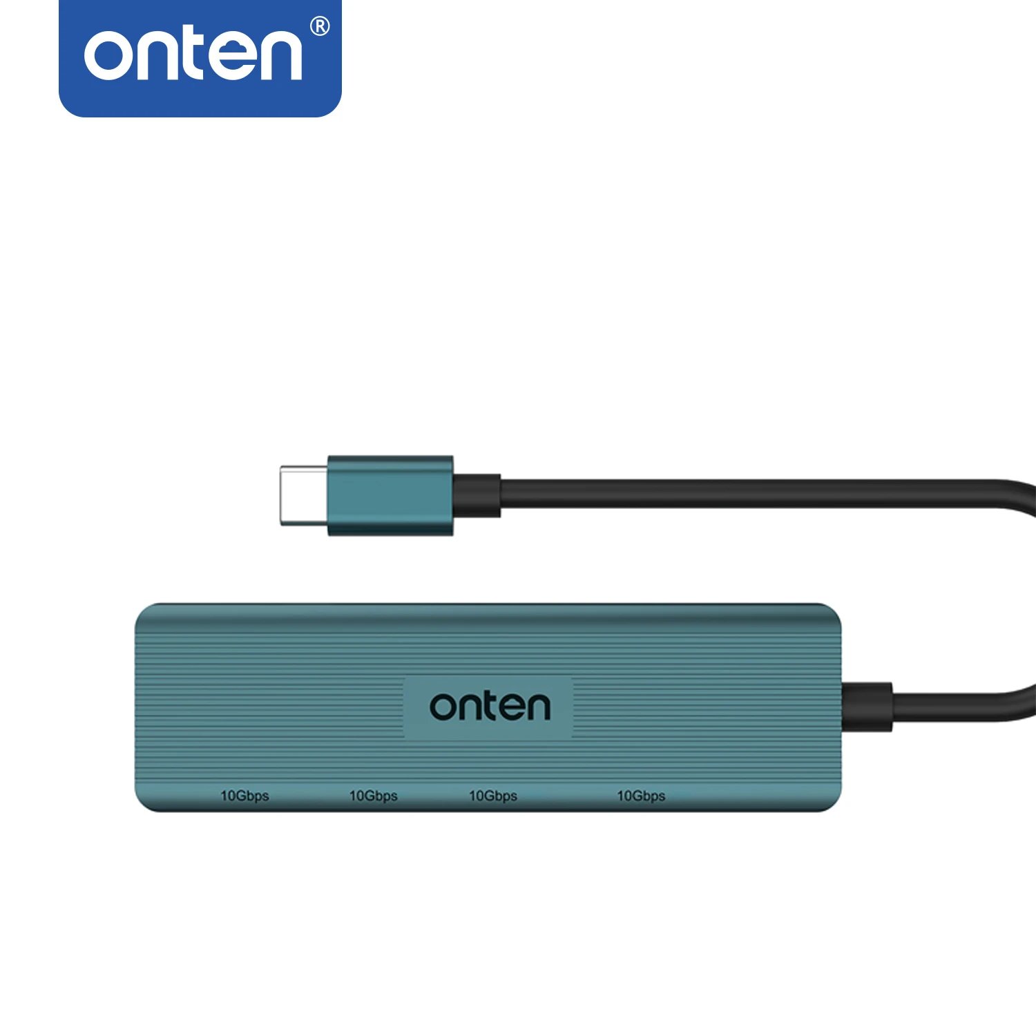 ONTEN OTN-UC622 USB-C 4-port USB 3.2 Gen 2 10G Hub With 2 USB-C Interfaces And 2 USB- A Interfaces