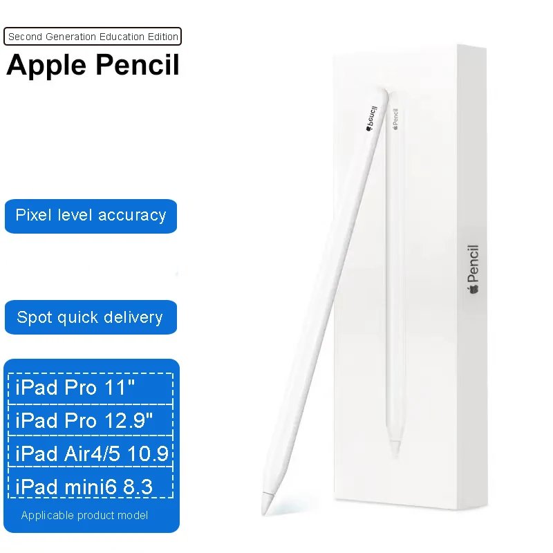 For Apple Pencil Stylus Pen iOS Tablet Touch Pen With Power Display for iPad 10 iPad Pro 11 1-4 Pro 12.9 3-6 air 3 4 5 mini 5 6