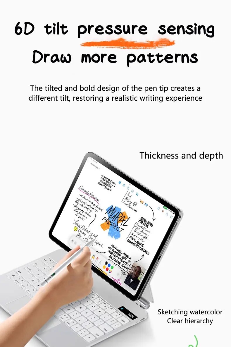 For Apple Pencil 1st Generation Stylus Pen iOS Tablet Touch Pen With Magnetic Display for iPad 6 7 8 9 10 Pro 3 4 5 Air 3 mini 5