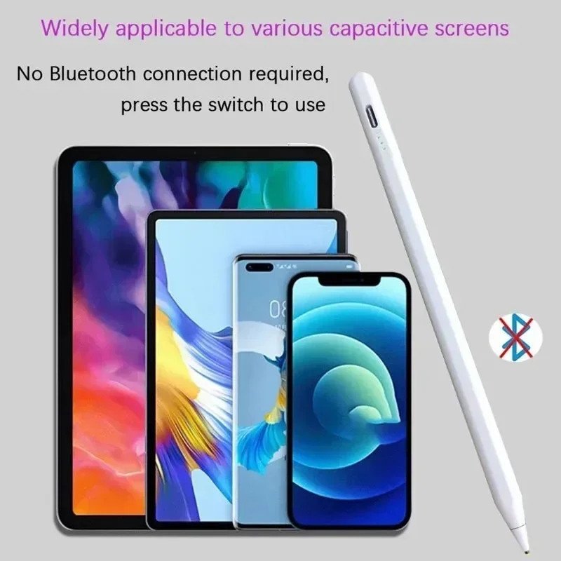 Capacitive Touch Screen Smart Stylus Pen for IOS/Android Acer Asus HP Dell Lenovo Apple IPad IPhone Xiaomi Pencil Painting Pen