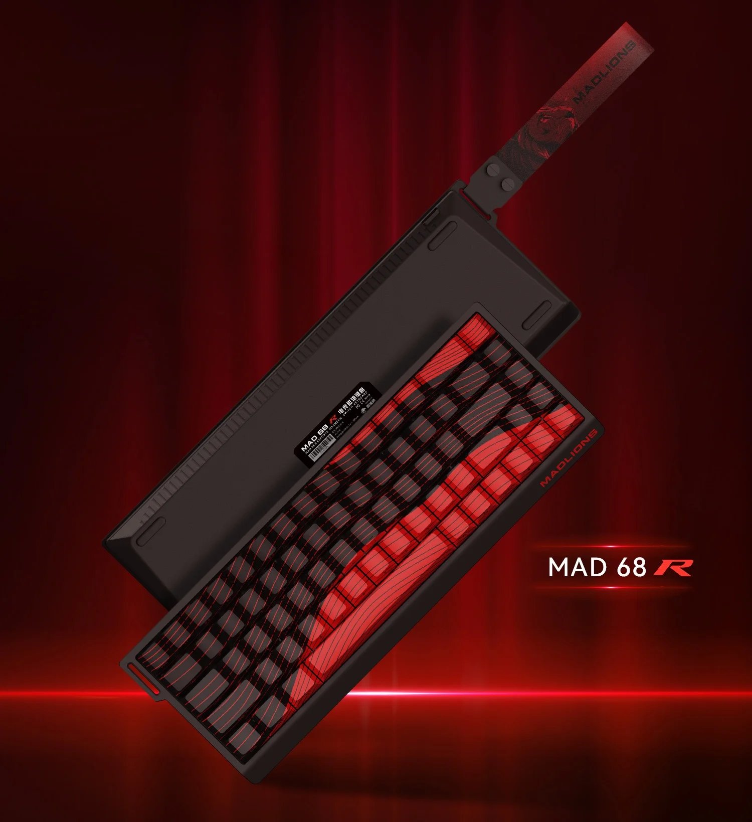 Madcatz MAD60 HE Magnetic Switch Wired Keyboard 81Key Gamer Keyboard Hot-Sawp Keyboard 8000hz Fps Custmized Gaming Keyboard Gift