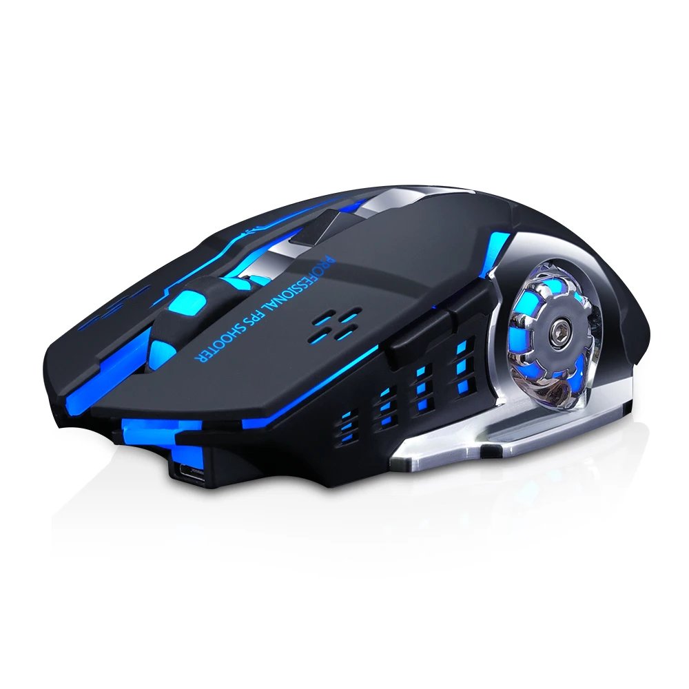 Wireless Mouse Charging Gaming Mouse Mute Backlit Mouse Mechanical Ergonomic Optical Computer Accessories for Pc Laptop