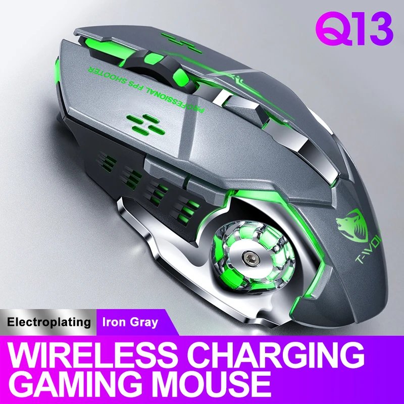 Wireless Mouse Charging Gaming Mouse Mute Backlit Mouse Mechanical Ergonomic Optical Computer Accessories for Pc Laptop