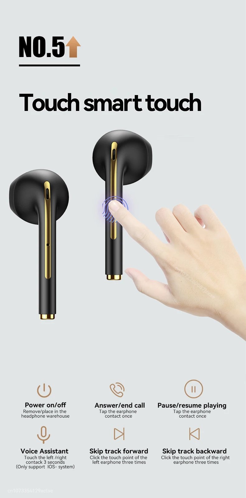 Xiaomi REDMI Wireless Earphone Noise Reducting Bluetooth Earbuds HiFi Stereo In-Ear Headset Subwoofer Headphones Handsfree Mic