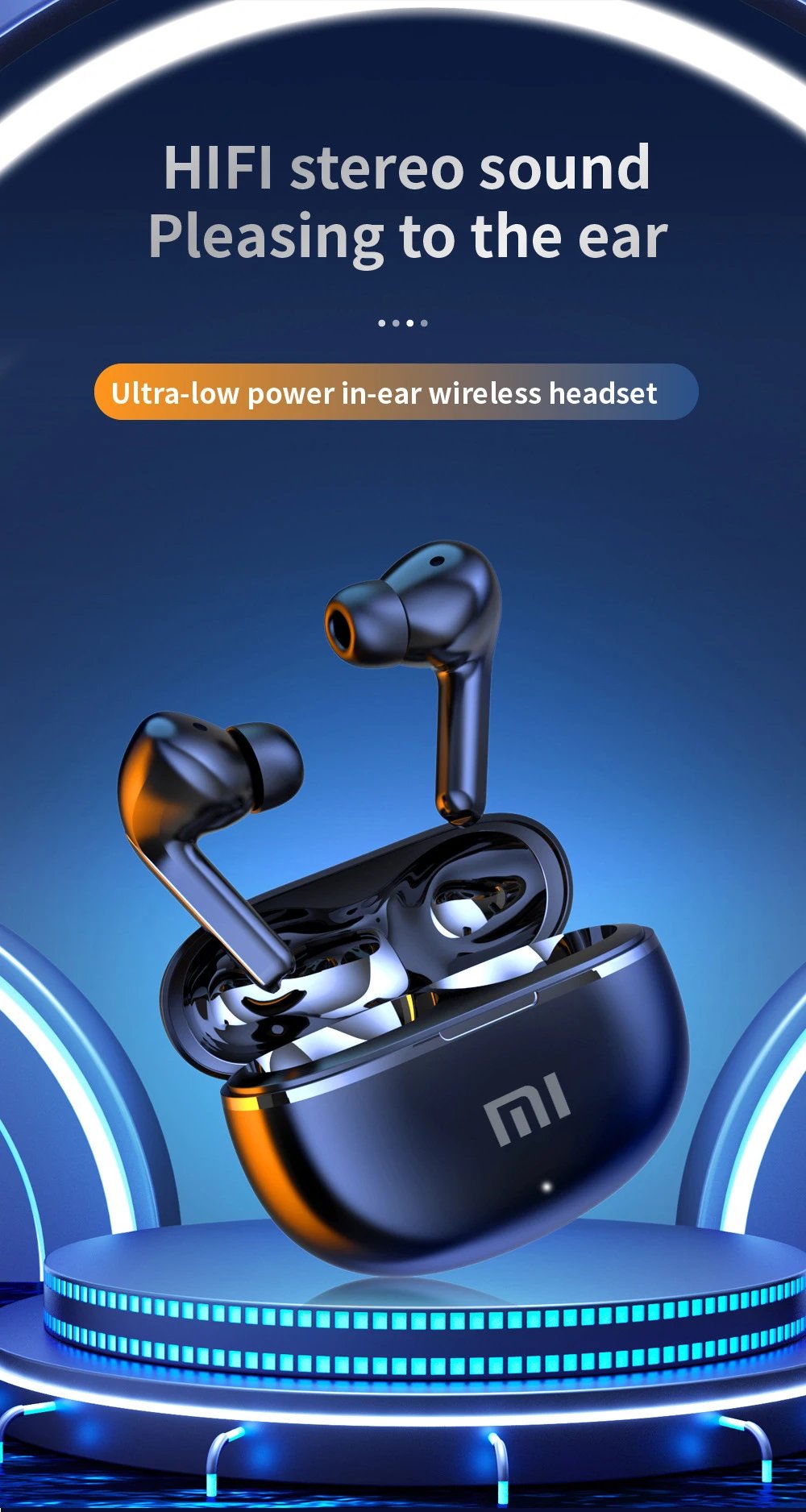 Original XIAOMI Air 7 Earphone TWS Bluetooth Headset HiFi Wireless Headphone Mic Noise Reduction Earbuds Waterproof Game Motion