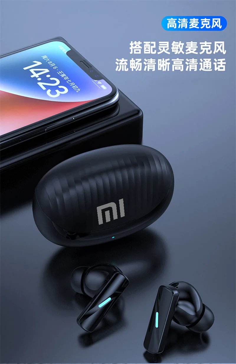 Original XIAOMI Mate 70 Bluetooth Earphones TWS HD Mic Headset Wireless Earbuds Sports Headphones HIFI Gaming Earphones