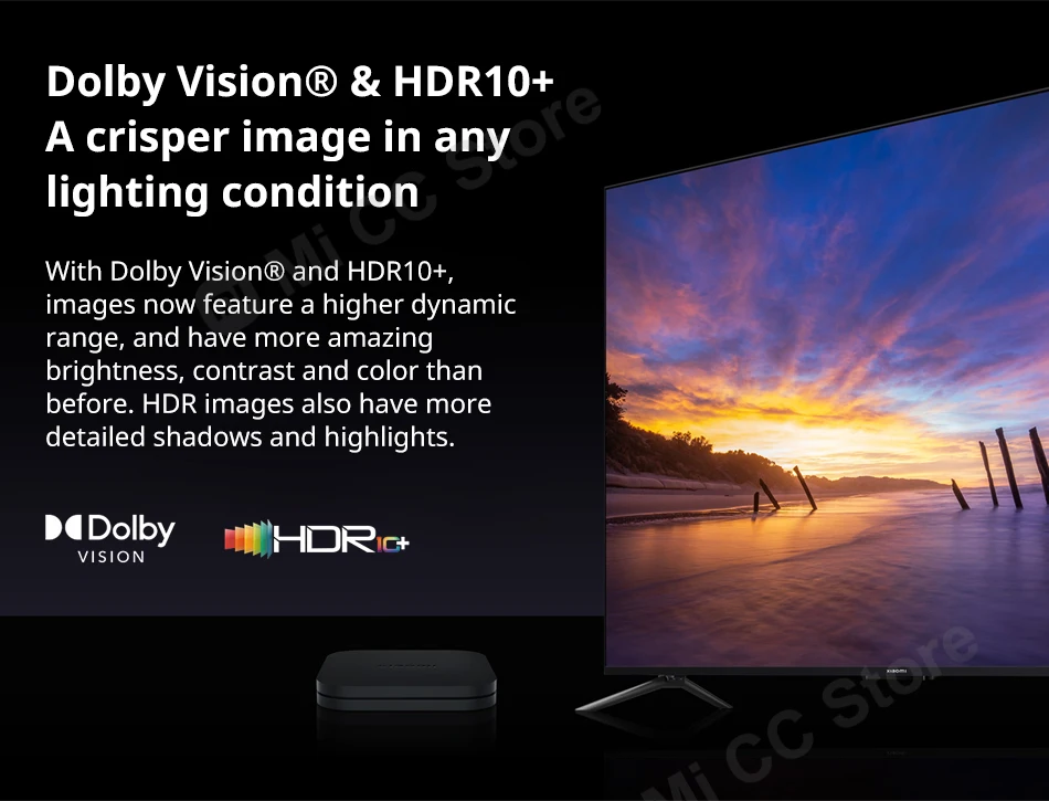 [World Premiere] Global Version Xiaomi Mi TV Box S (2nd Gen) 4K Ultra HD 2GB 8GB Google TV WiFi BT 5.2 Dolby Vision Media Player