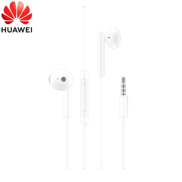 Original Huawei AM115 Earphones 3.5mm Jack Wired Headphone Half In-Ear with Microphone Smart Phones Computer Headset Earbuds