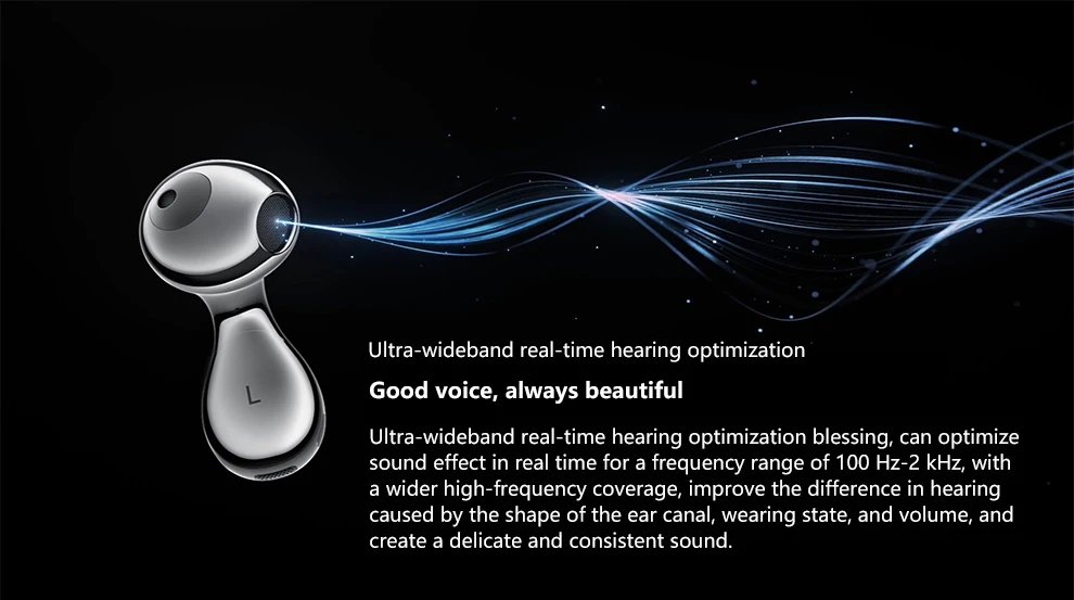 Original Huawei Freebuds 5 Headphones 2 HD Audio Certification Earphones Wireless Bluetooth TWS Earbuds Noise Reduction Headset