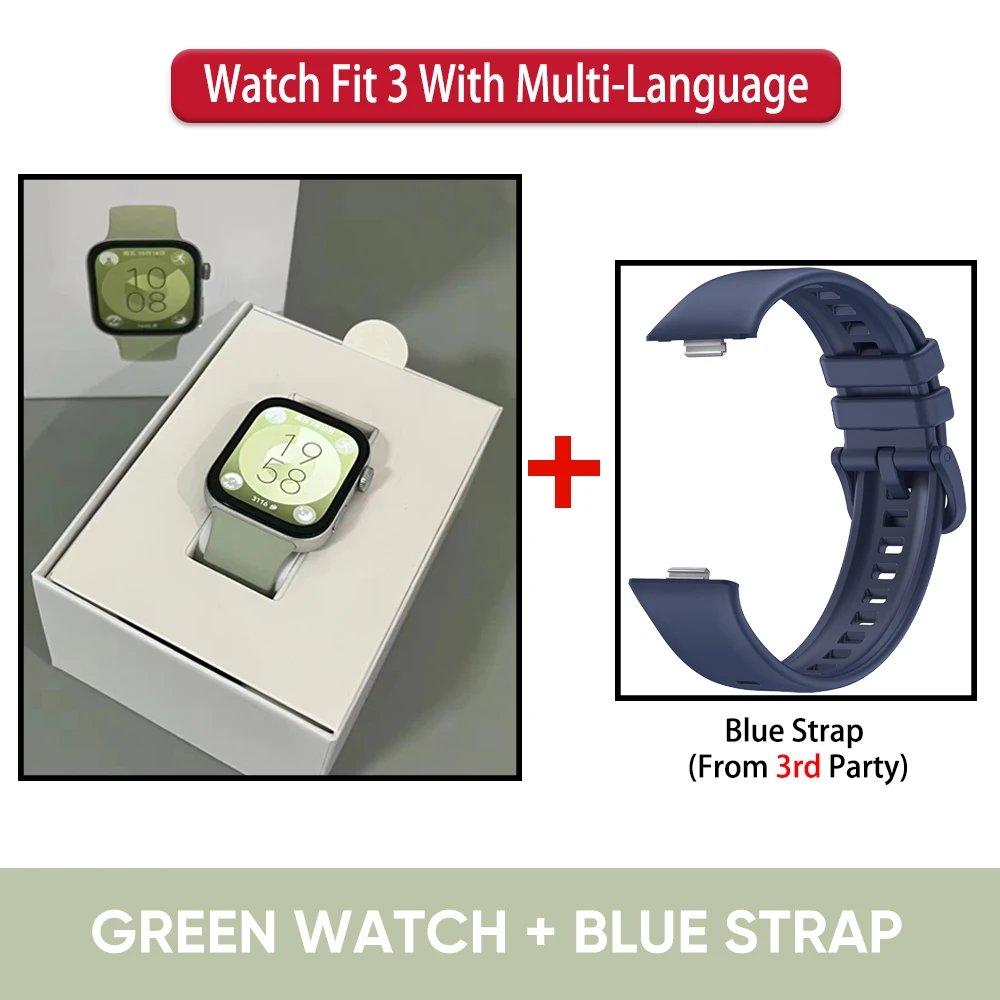 Green n Blue Strap