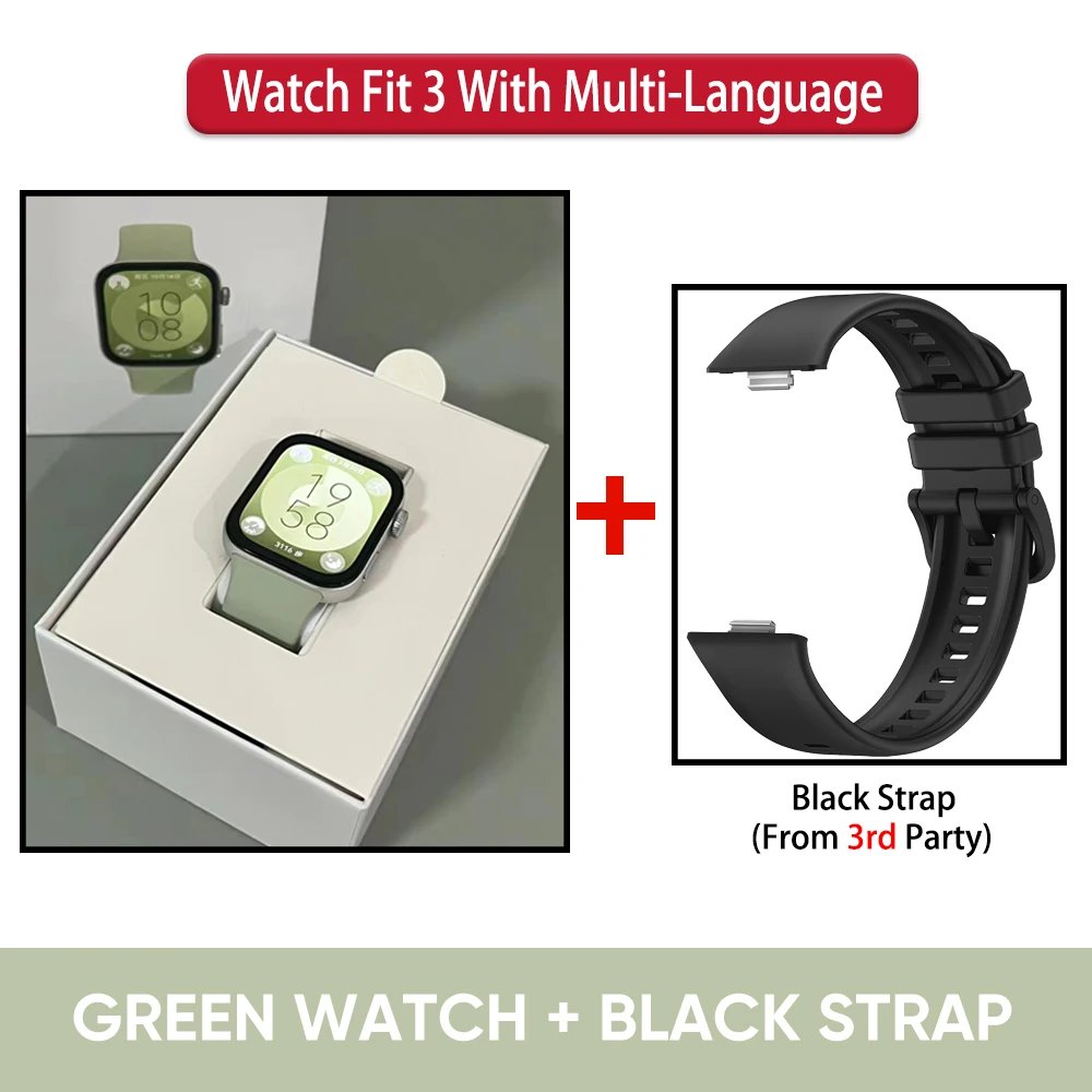 Green n Black Strap