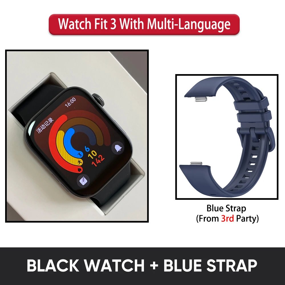 Black n Blue Strap