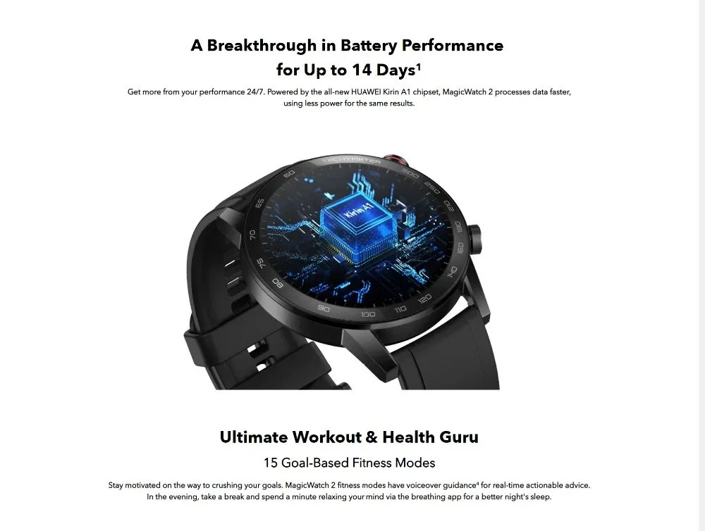 Huawei Honor Magic Watch 2 Bluetooth Call Long Range Heart Rate Sleep Blood Oxygen Detection Sports Waterproof Smart Watch