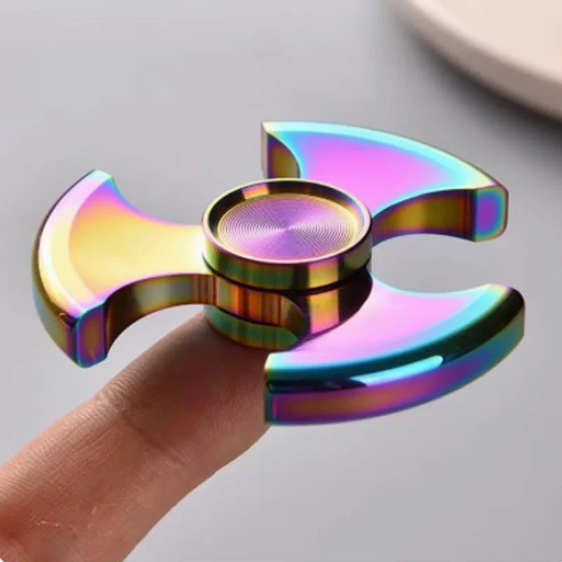 Stanless Steel Fidget Spinners For Adults EDC Metal Anxiety Relief Anti Stress Gadget Juguetes Antiestres Ansiedad Novelty Gift