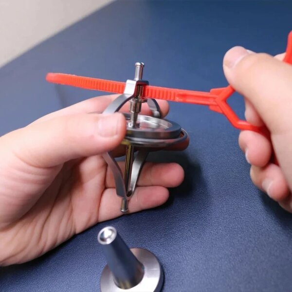 Mechanical Gyroscope Metal Gyro Toy Antistress Fidget Anxiety - Image 2