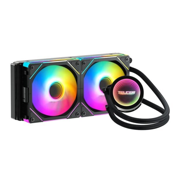 TEUCER CPU Water Cooler With JM-1 Fan All In One CPU Liquid Cooling 240mm/360mm ARGB Water-Cooled Radiator for X99 Motherboard - Image 3