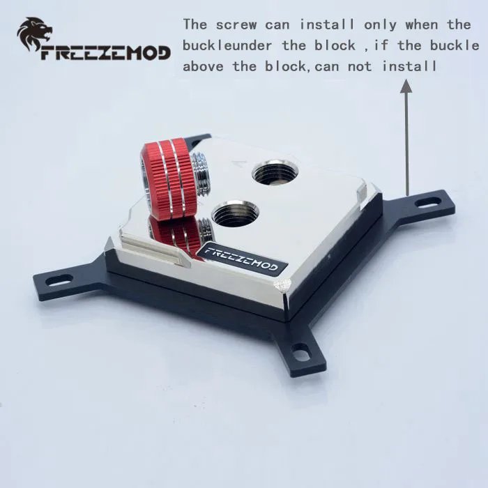 FREEZEMOD computer CPU water cooling block fixing screw all aluminum alloy I7 Ryzen INTEL AMD AM4. PJ-CSLS