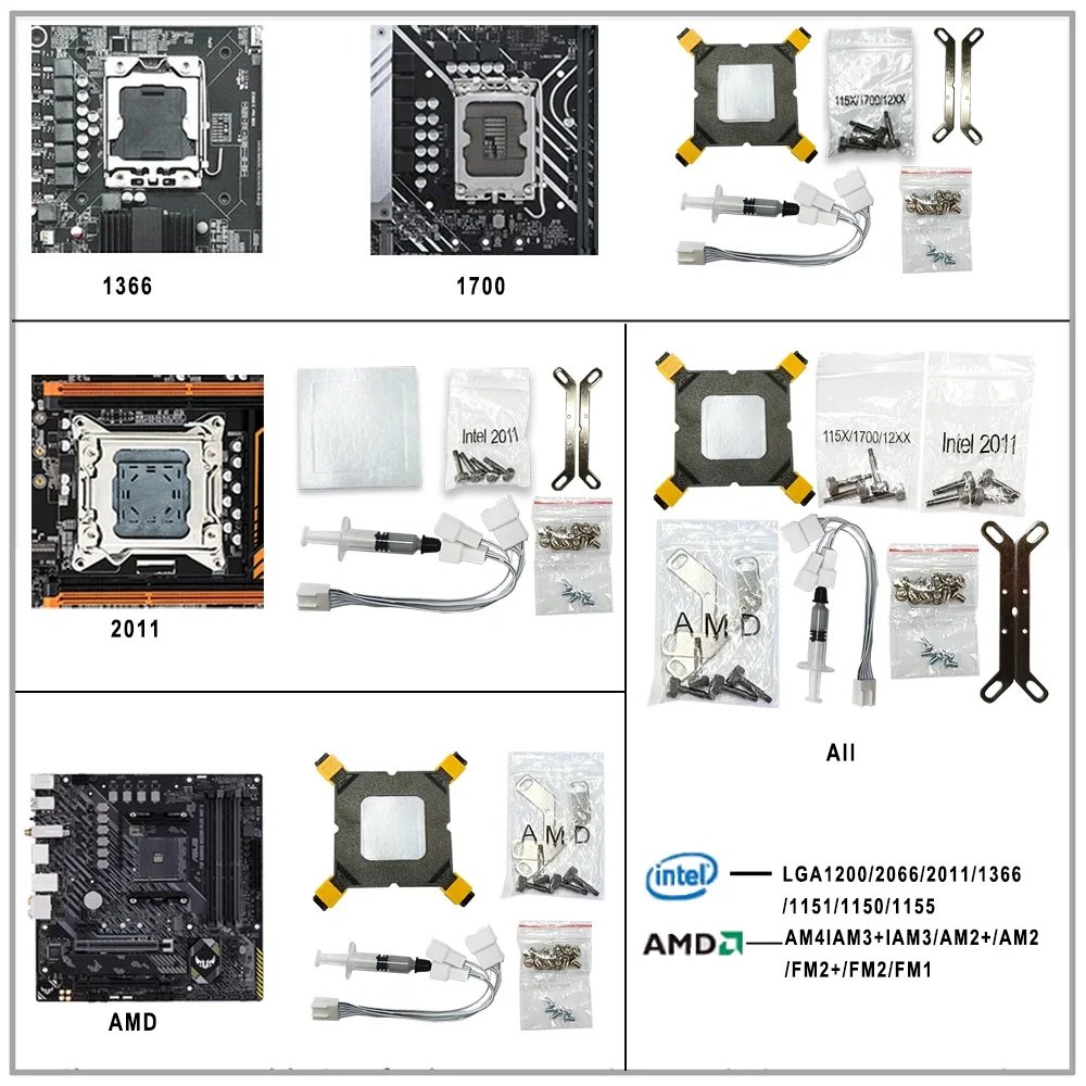 Pc Water Cooling Heatsink ARGB 120mm Fan Lga 2011 V3 Cooler IWONGOU Water Cooler X99 Branco for Intel 1700/1200/1155/AM4 AMD