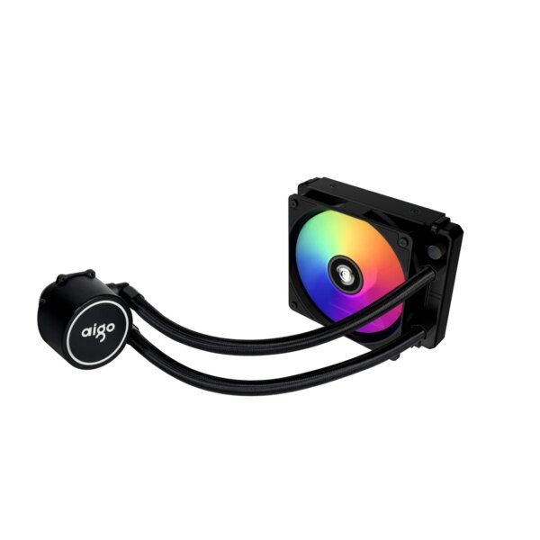 Aigo ACSE Water Cooling CPU Cooler 120 240 mm RGB Fan Liquid Heatsink Integrated Radiator LGA 2066/2011/1151/1155/AM3+/AM4 AMD - Image 2