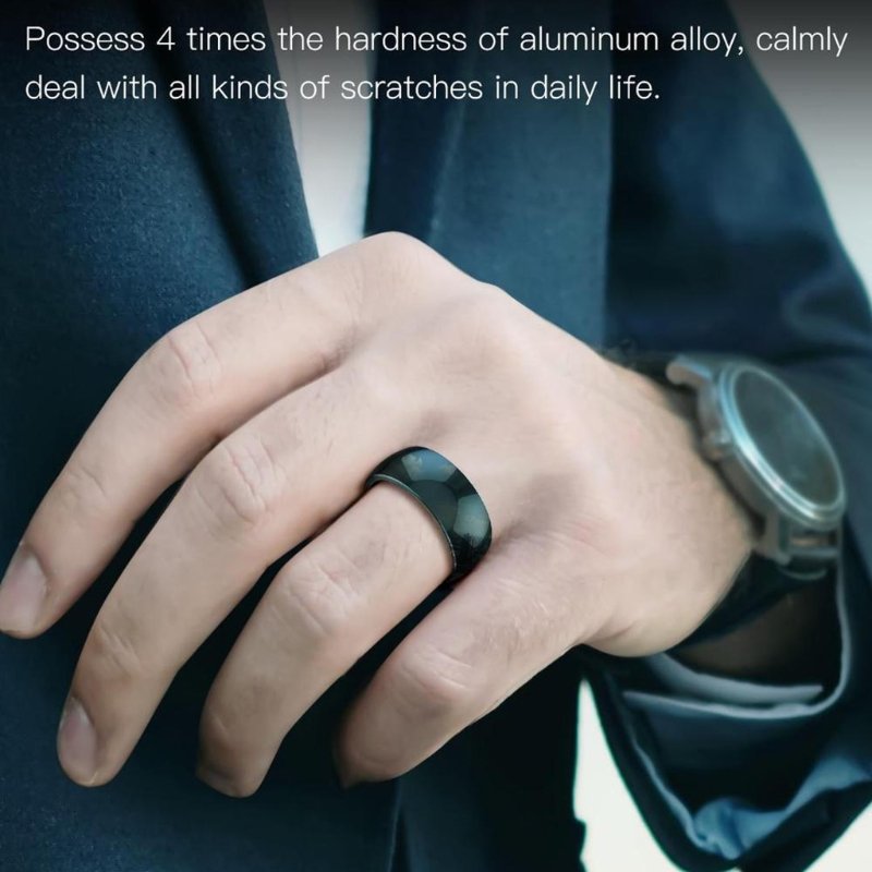 R4 Smart Ring Waterproof Dustproof Fallproof Smart Ring for Windows NFC Phone Multifunction Magic Finger Ring