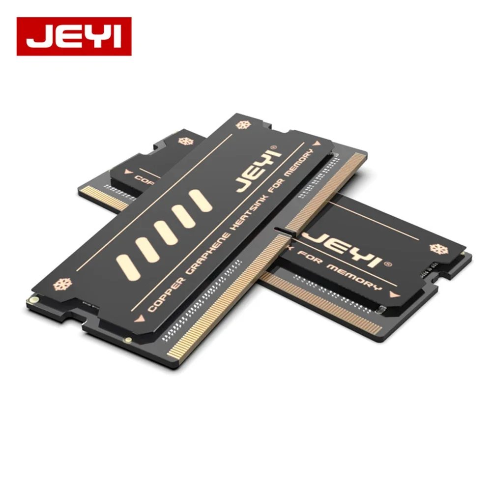 2Pcs Pure Copper Graphene Laptop Memory Heatsink Cooling Radiator Notebook PC RAM Memory Cooler Heat Sink for DDR5 DDR4 DDR3