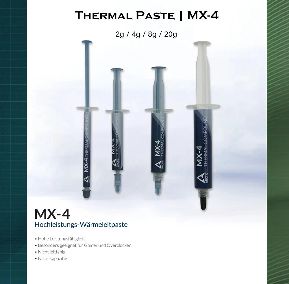 MX-4 4g Thermal grease processor Thermal Compound Thermal paste CPU GPU Cooler Cooling Fan fluid Conductive Heatsink Plaster