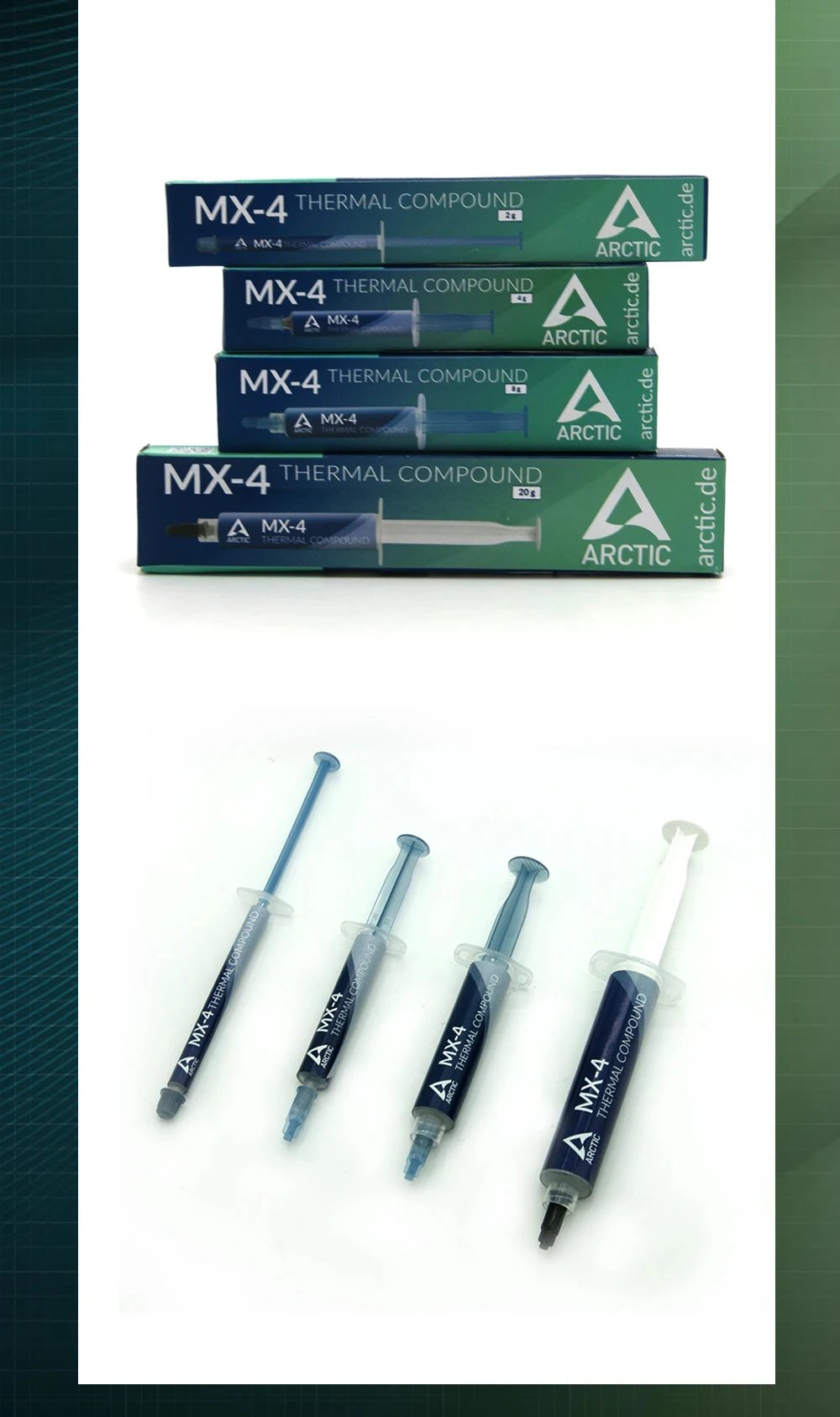 MX-4 4g Thermal grease processor Thermal Compound Thermal paste CPU GPU Cooler Cooling Fan fluid Conductive Heatsink Plaster