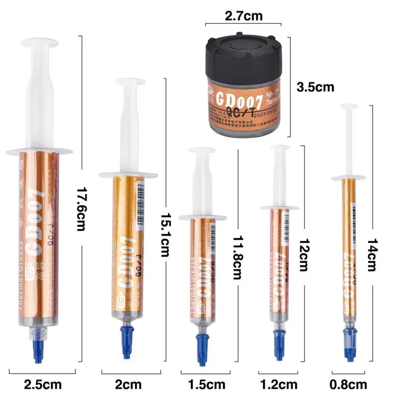 Thermal conductive Grease Paste Silicone Plaster Heat Sink Compound For Cpu Computer GD900 Heat-dissipating Silicone Paste