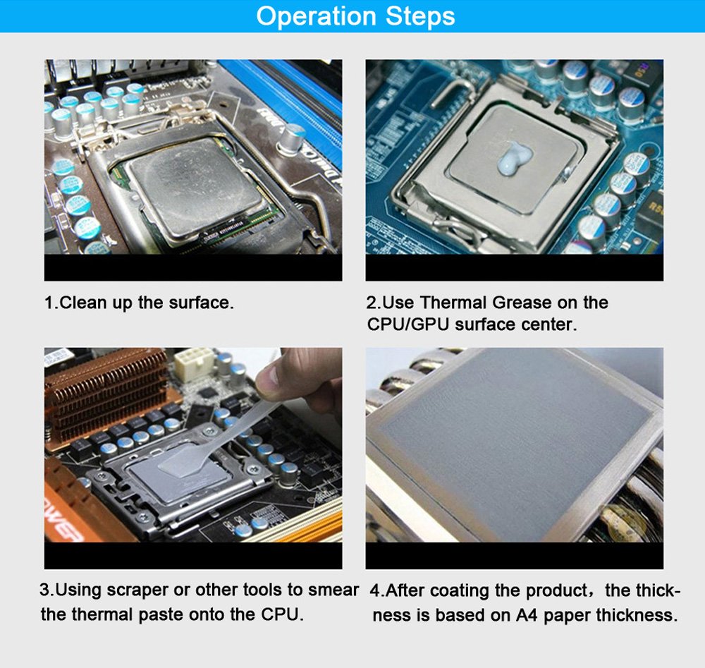 MX-4 8g/20gThermal grease processor Thermal Compound Thermal paste CPU GPU Cooler Cooling Fan fluid Conductive Heatsink Plaster