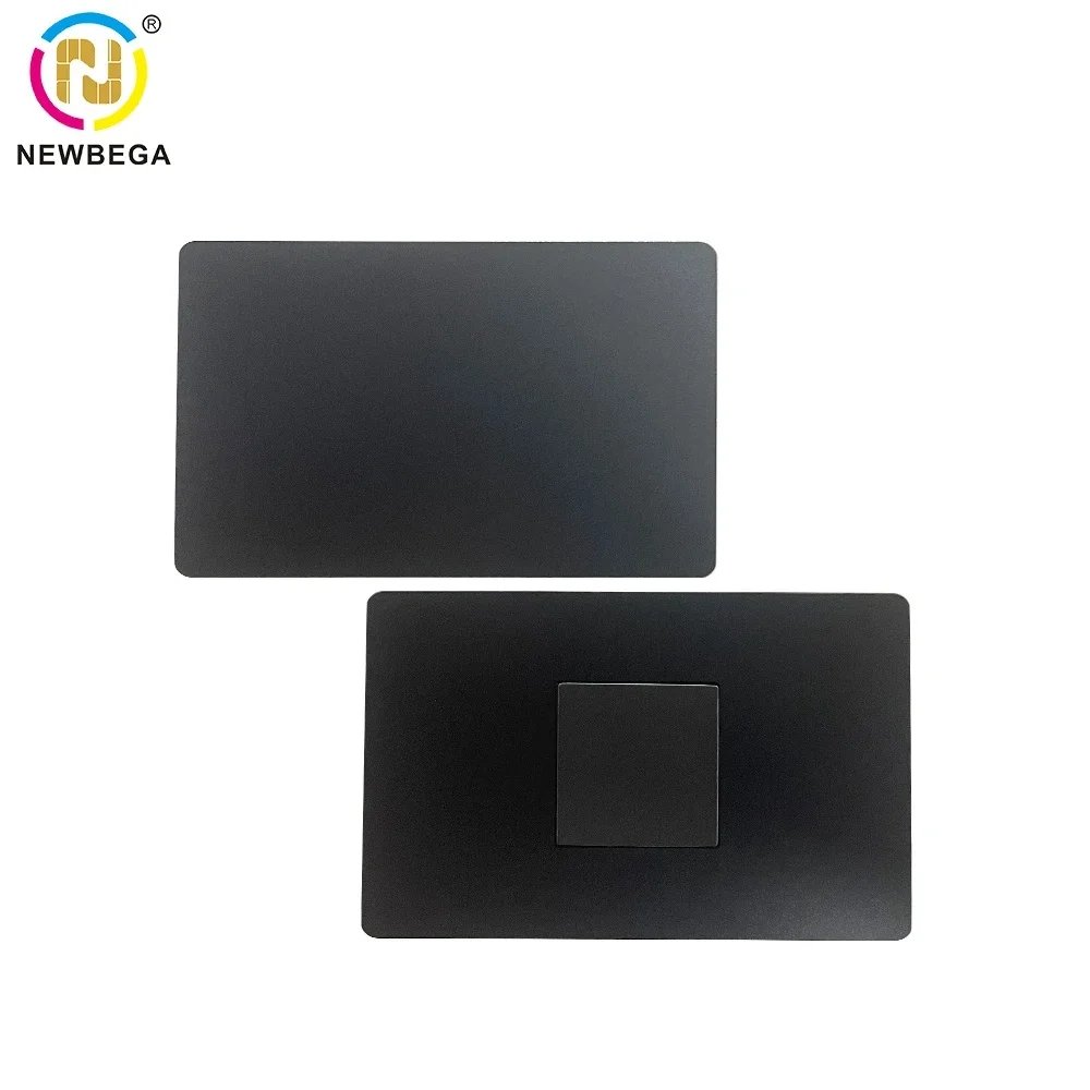 NFC Metal Cards Ntag215/216, Contact SLE4442 Chip,Smart Business Social Digital Card,13.56MHZ,10pcs With Gift Box