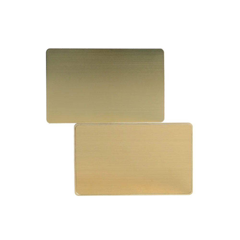 NFC Metal Cards Ntag215/216, Contact SLE4442 Chip,Smart Business Social Digital Card,13.56MHZ,10pcs With Gift Box