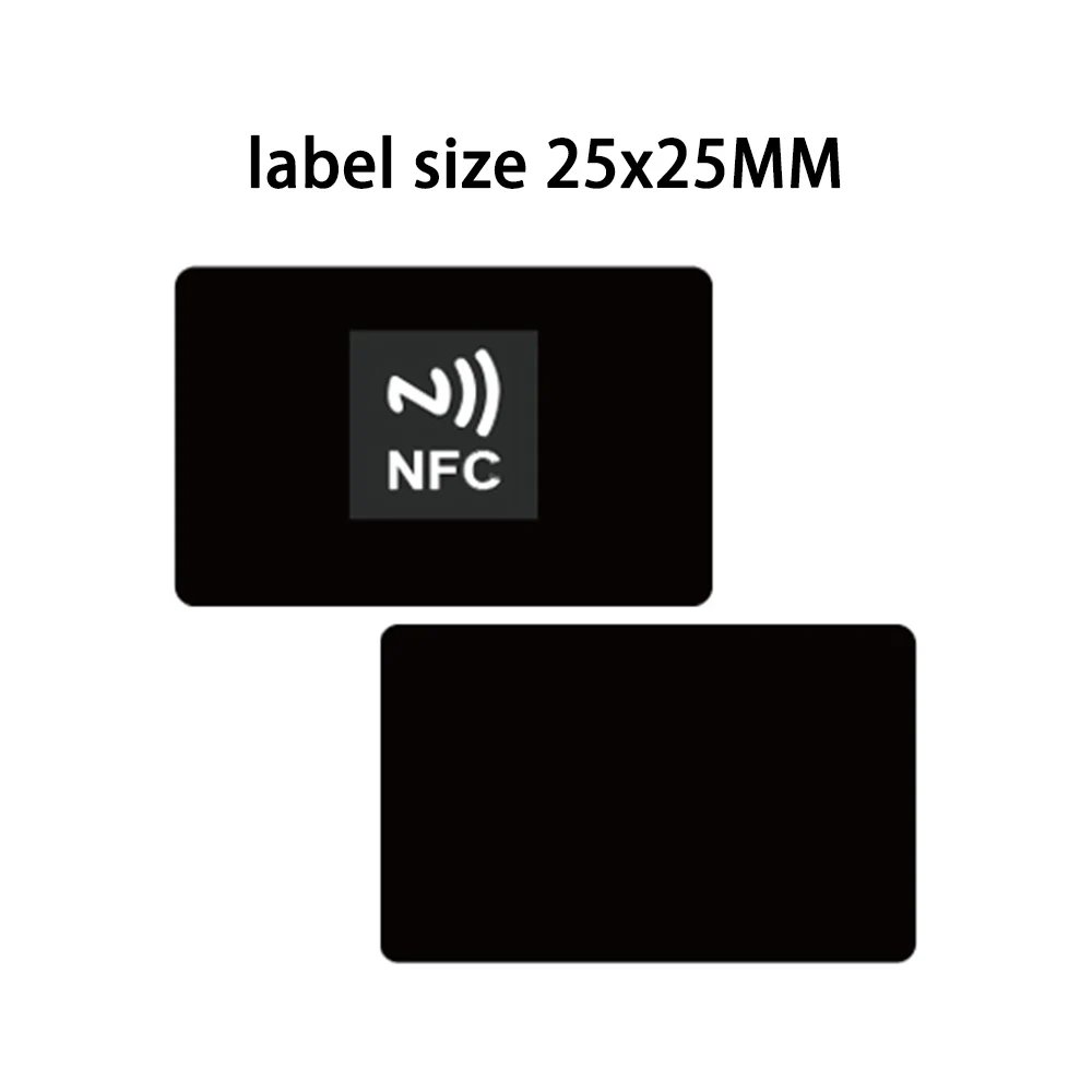 5PCS Metal NFC Card Ntag215/216 Chip,Contact SLE4442 chip,Smart Business Social Digital Card,13.56MHZ