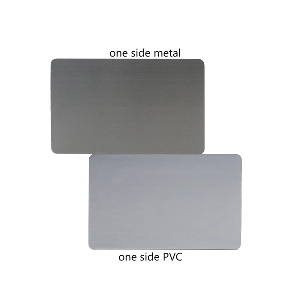 216 Silver Metal PVC