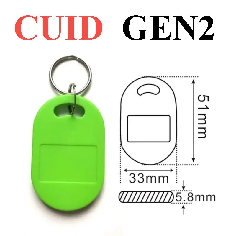 10pcs CUID Gen2 NFC IC Card 13.56Mhz Android App MCT Modify Rewrite Duplicate RFID Tag Sector 0 Block 0 Rewritable ISO14443 HF