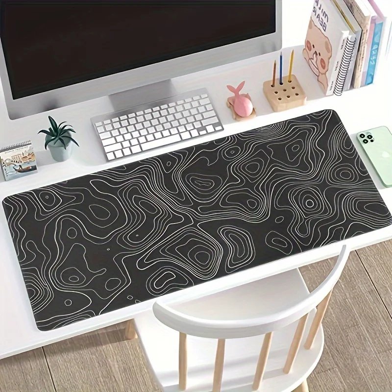 Mouse pad large keyboard mouse desk pad non-slip rubber gaming mouse pad laptop mouse carpet