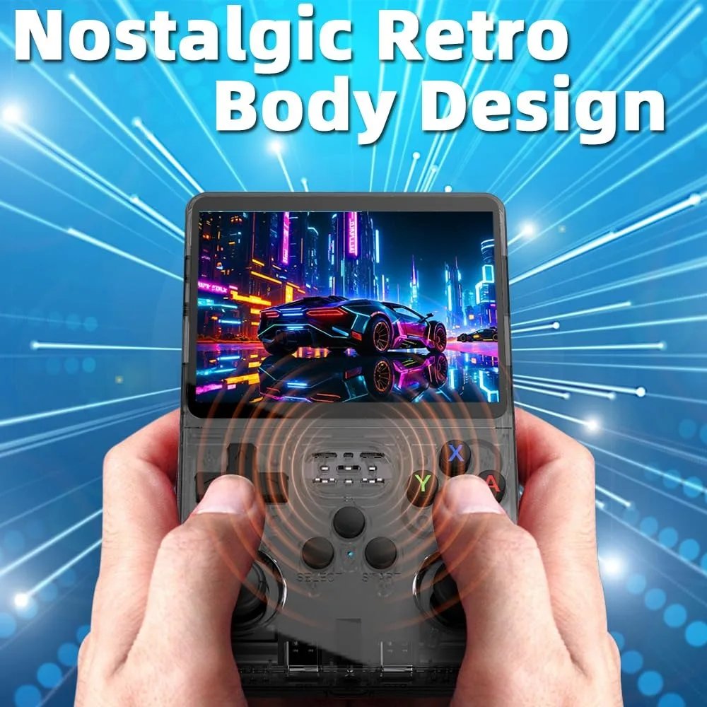 R36S Portable Video Game Console 21000 Games 20 Classic Emulator Children Handheld Game Players Kids Mini Retro Gaming Machine