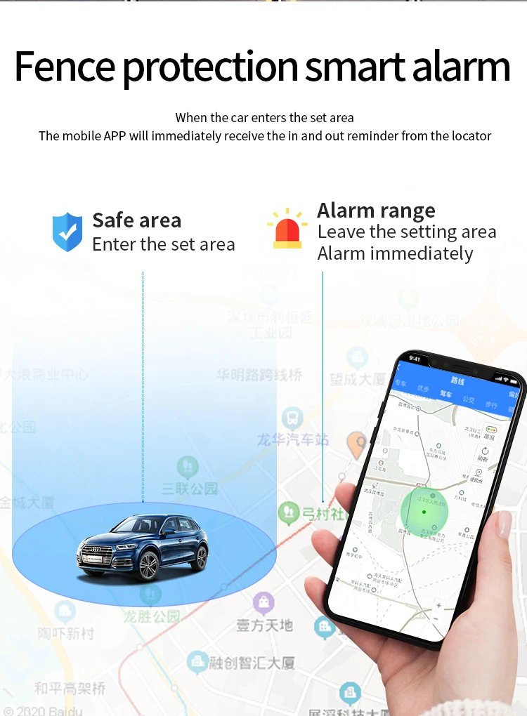 GF-22 Car Tracker Device Strong Magnetic Automatic Alarm Motorcycle Car Mini GPS Trackers Voice Control Anti-Lost Device Locator