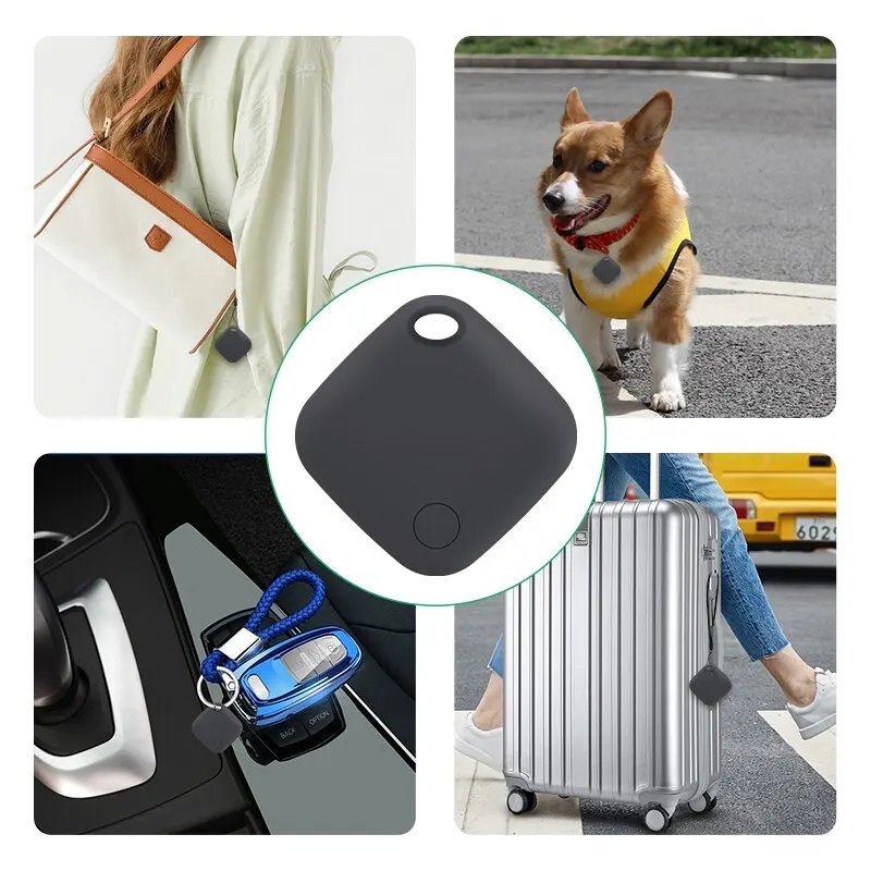 Smart GPS Tracker Work with Apple Find My APP ITag Anti Lost Reminder Device MFI Rated Locator Car Key Pet Kids Finder Pk Airtag