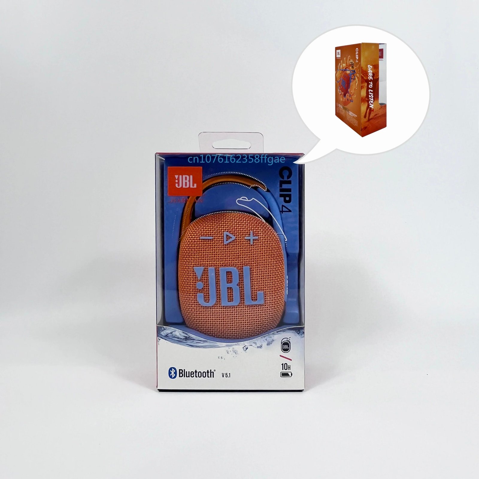 Original JBL CLIP 4 Wireless Bluetooth Portable Speaker Subwoofer Outdoor Speaker Mini Speaker IP67 Dustproof And Waterproof