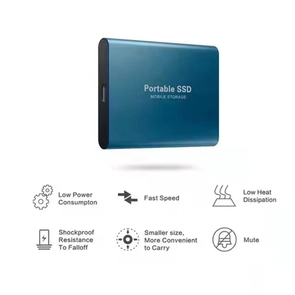 1/3/5PCS High-speed 1TB SSD 2TB Portable External Solid State Hard Drive USB3.1 500GB Interface Mobile Hard Drive for 1/3/5PCS High-speed 1TB SSD 2TB Portable External Solid State Hard Drive USB3.1 500GB Interface Mobile Hard Drive for