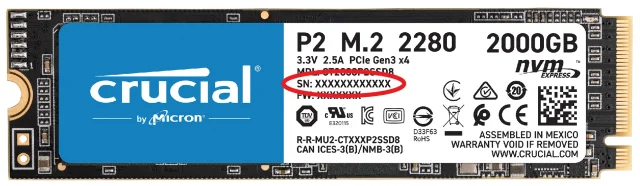 Crucial P3 Plus 1TB PCIe Gen4x4 3D NAND NVMe M.2 SSD 500GB 1TB 2TB, up to 5000MB/s（OEM package）