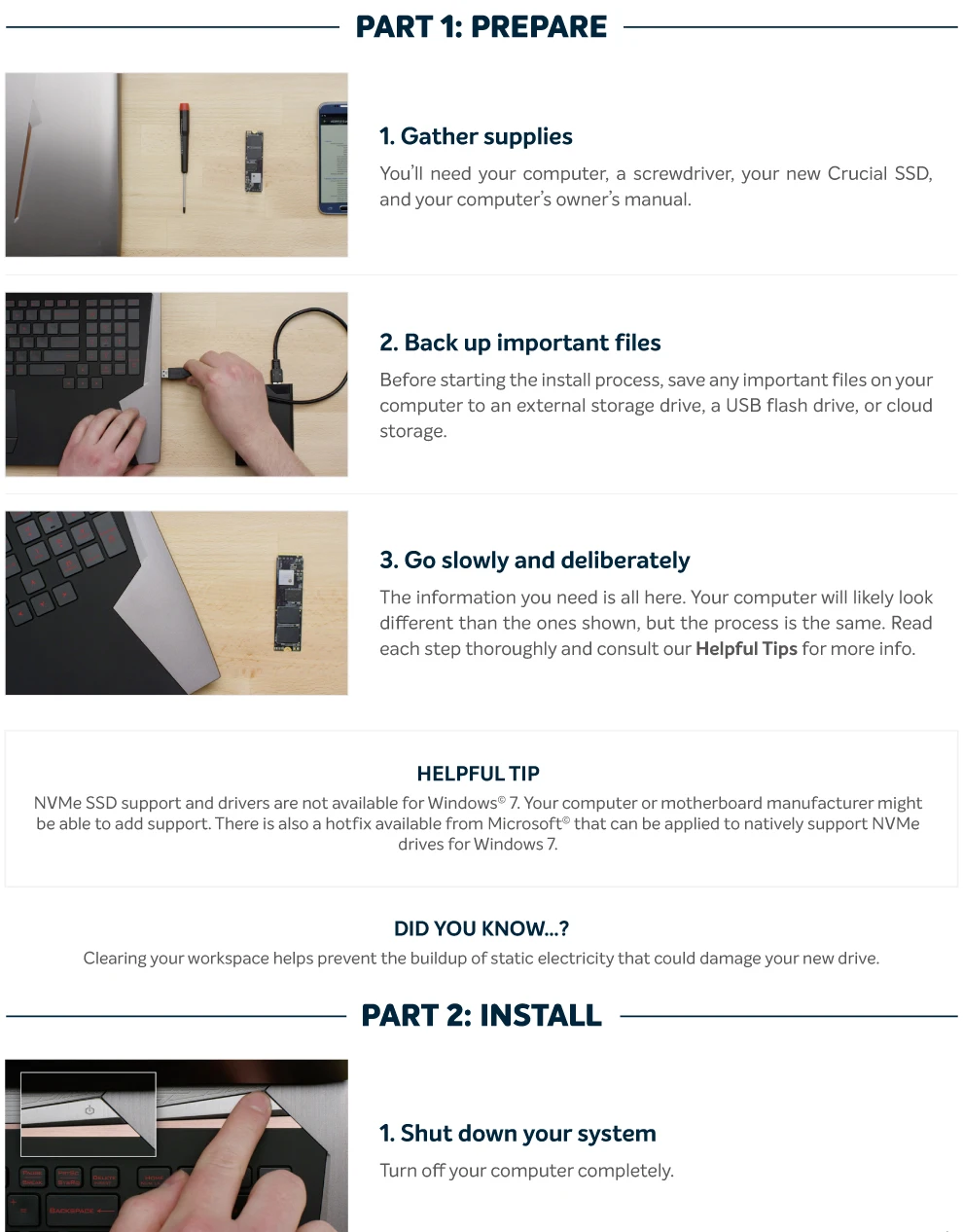 Crucial P3 Plus 1TB PCIe Gen4x4 3D NAND NVMe M.2 SSD 500GB 1TB 2TB, up to 5000MB/s（OEM package）