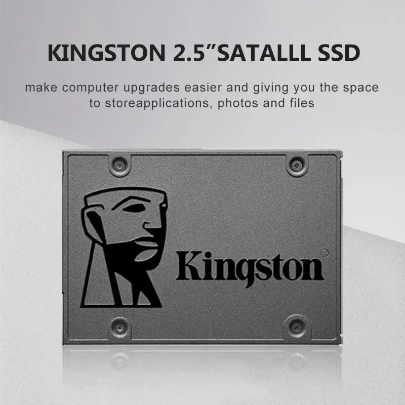Kingston SSD Internal Solid State Drive A400 960GB 480GB 240GB 120GB 2.5 Inch SSDs SATA III HDD Hard Disk for Laptop Desktop PC Kingston SSD Internal Solid State Drive A400 960GB 480GB 240GB 120GB 2.5 Inch SSDs SATA III HDD Hard Disk for Laptop Desktop PC